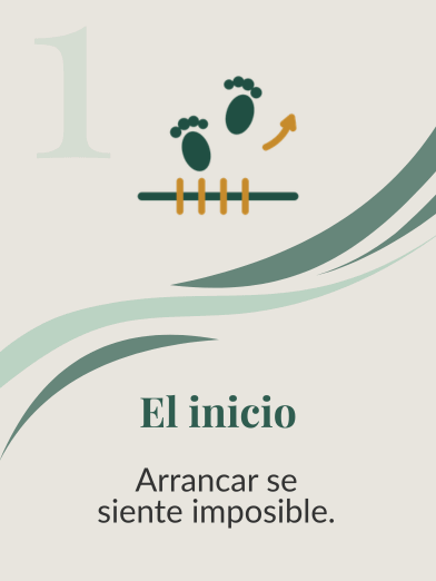 Freno 1, el inicio: arrancar se siente imposible.
