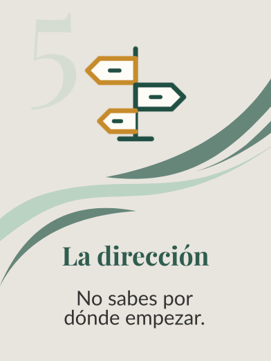 Freno 5, la dirección: no sabes por dónde empezar.