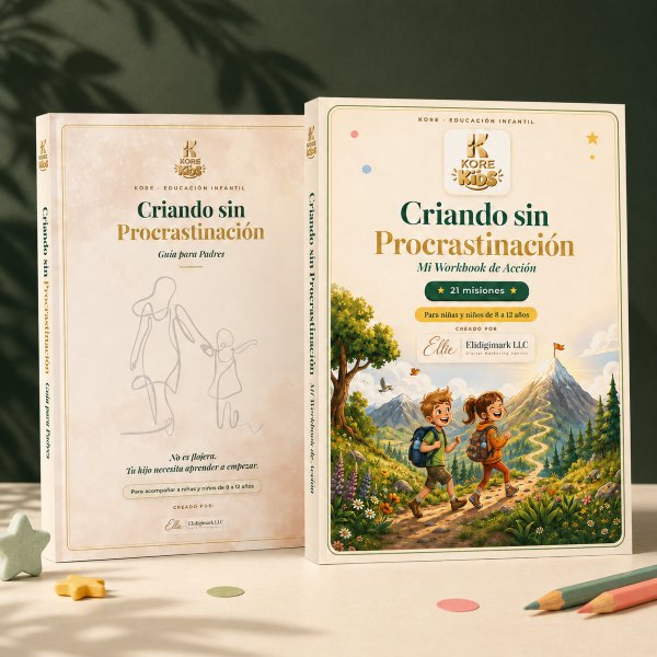 Criando sin Procrastinación — la Guía para Padres y el Workbook de Acción