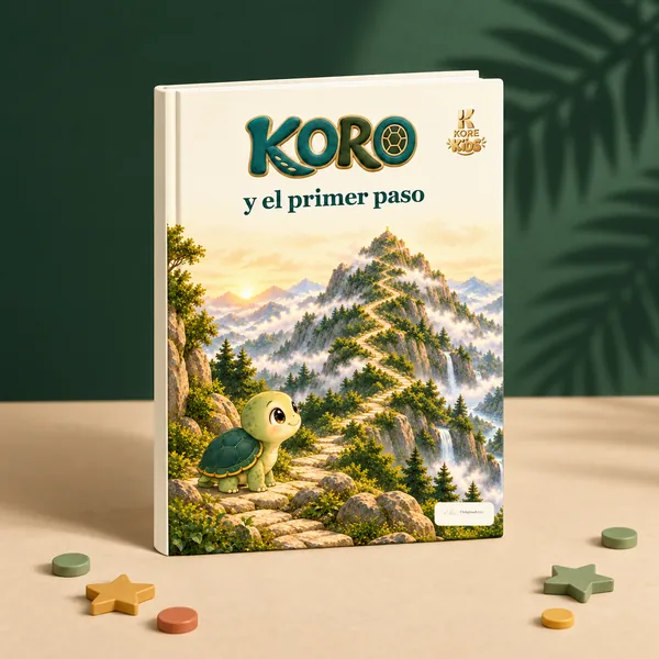El libro «Koro y el primer paso»