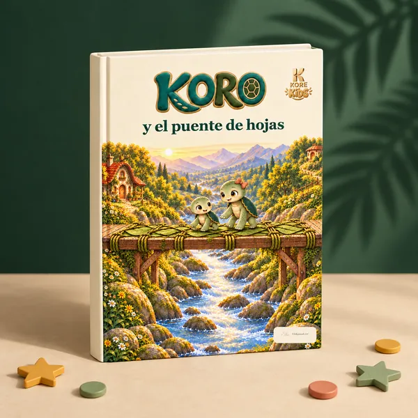 El libro «Koro y el puente de hojas»