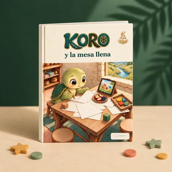 El libro «Koro y la mesa llena»