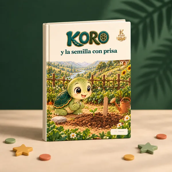 El libro «Koro y la semilla con prisa»