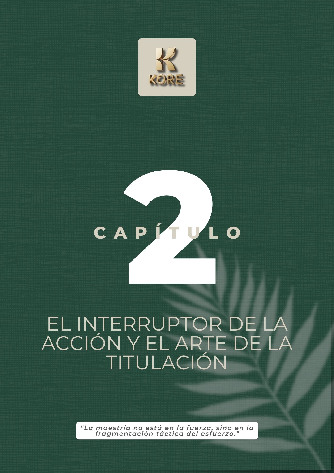 Apertura de capítulo