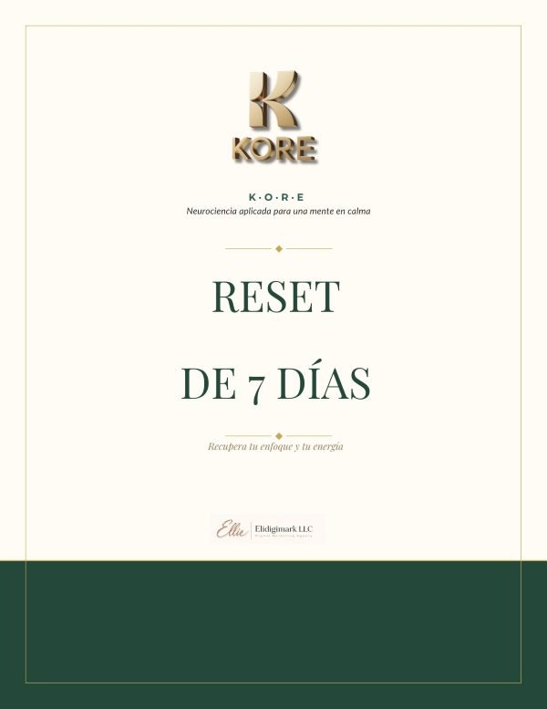 Portada Reset de 7 Días