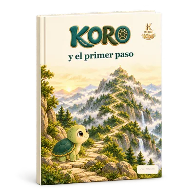 El libro «Koro y el primer paso»