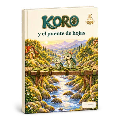 El libro «Koro y el puente de hojas»