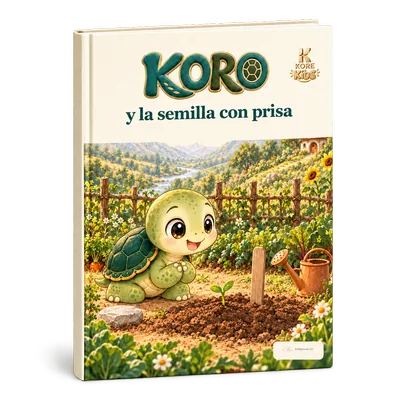 El libro «Koro y la semilla con prisa»
