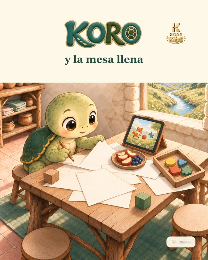 Portada del cuento «Koro y la mesa llena»